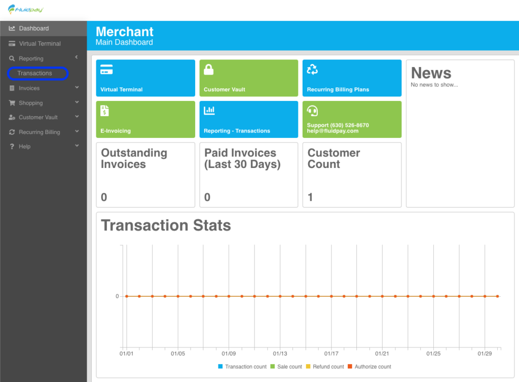 Fluid Pay | MSC MERCHANT SERVICE CENTER